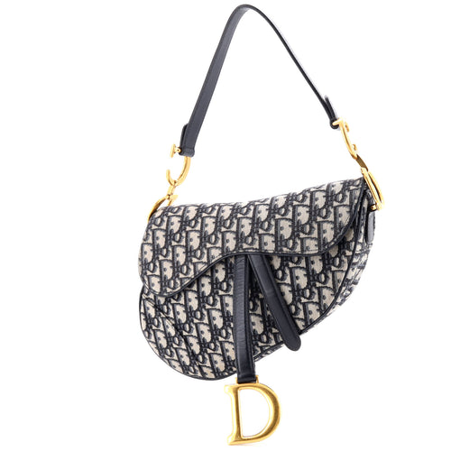Saddle Handbag Oblique Canvas Medium
