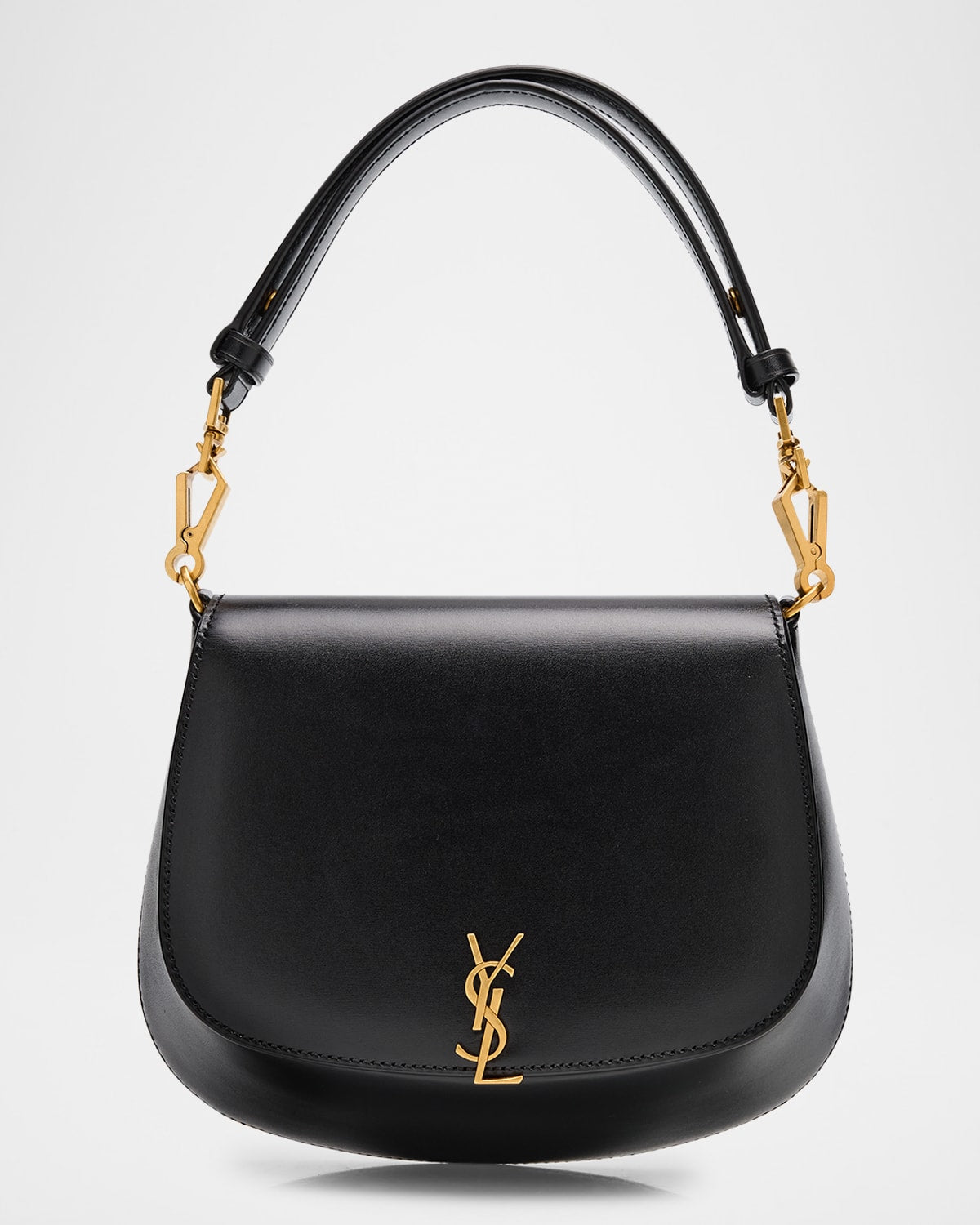 Saint Laurent YSL Top-Handle Bag in Smooth Leather