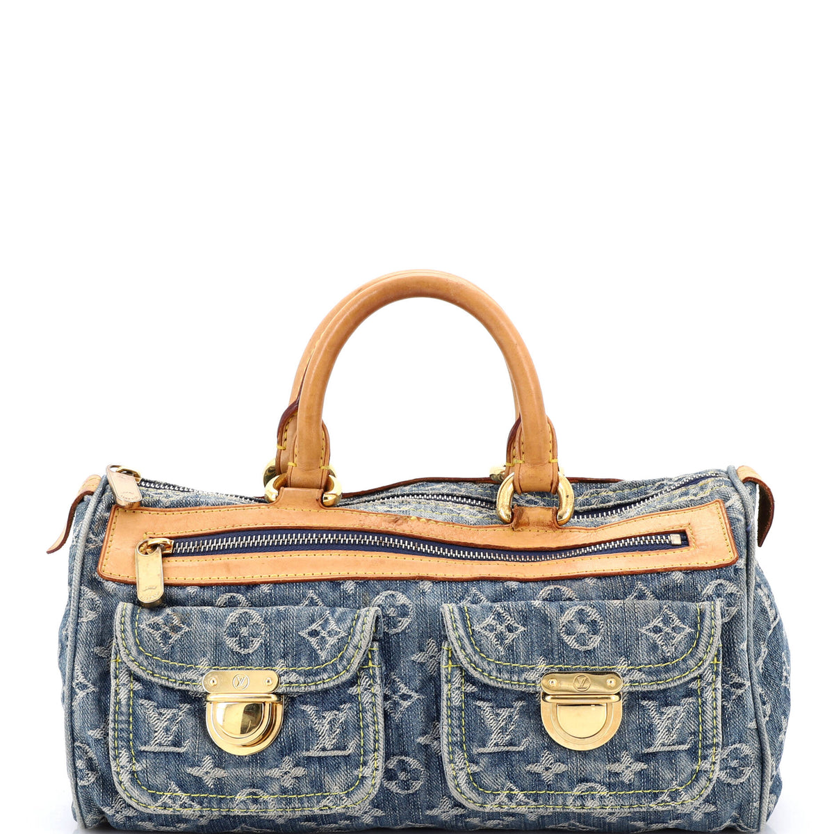 Louis Vuitton Neo Speedy Bag Denim