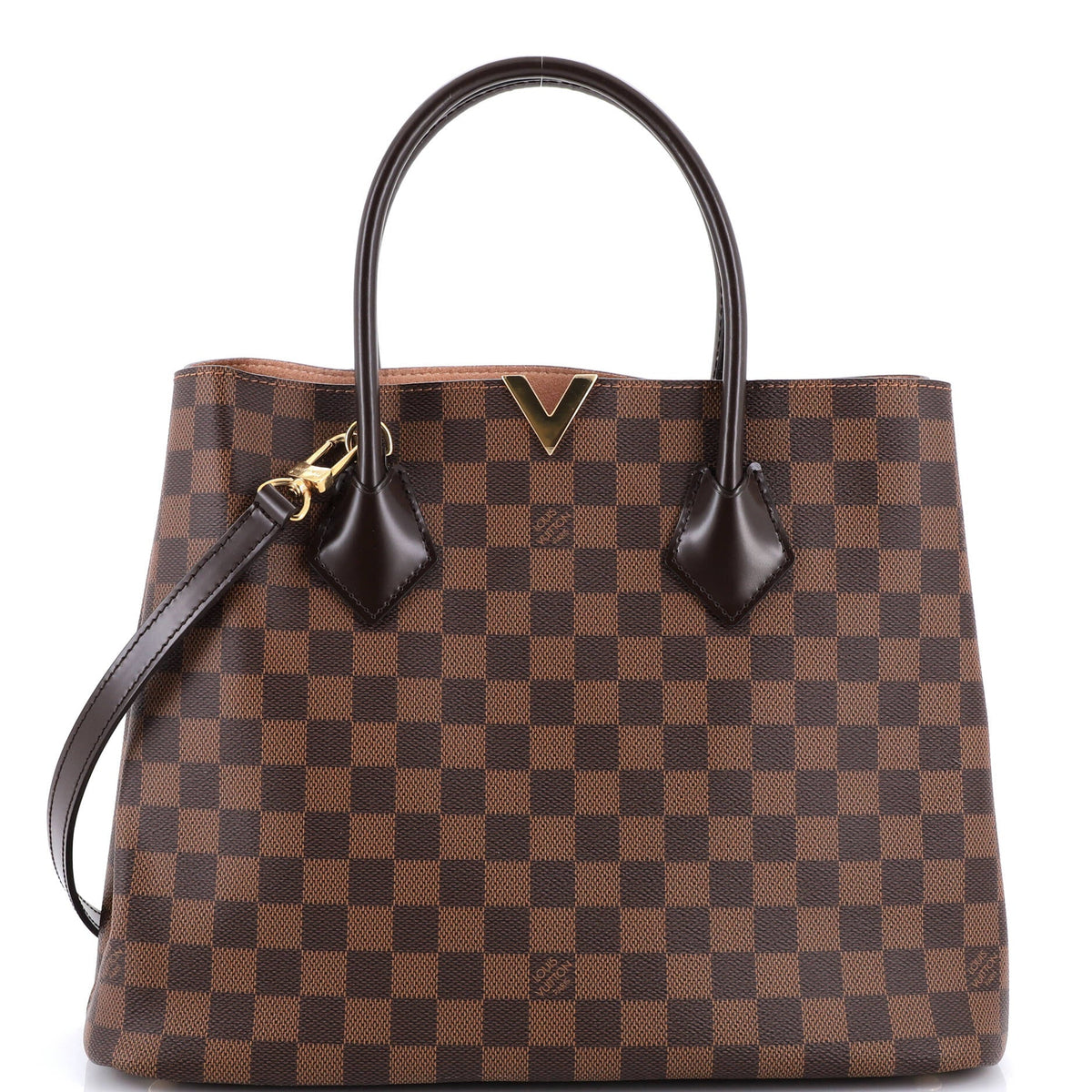Louis Vuitton Kensington Handbag Damier