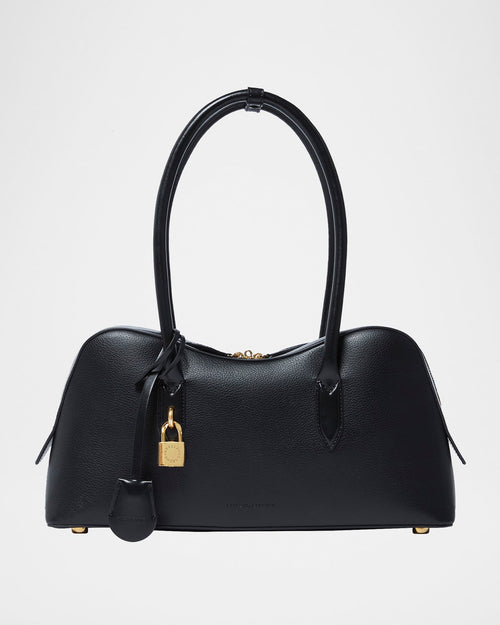 Ryder Large Shoulder Bag in Embossed Grainy Eco Mat