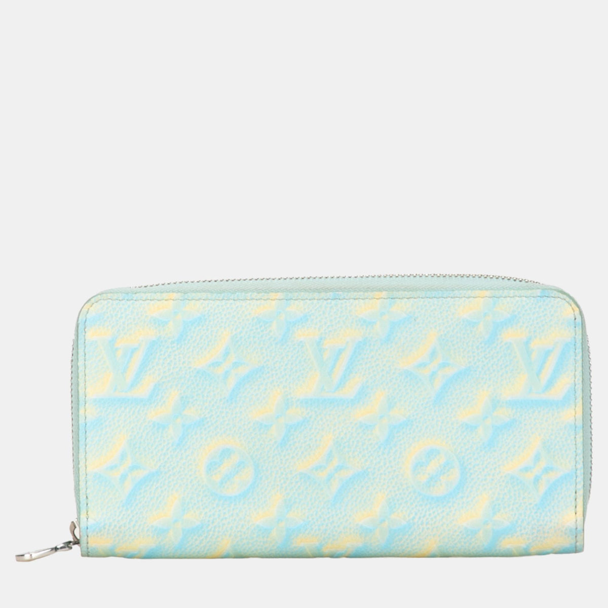 Louis Vuitton Blue Monogram Empreinte Summer Stardust Zippy Wallet