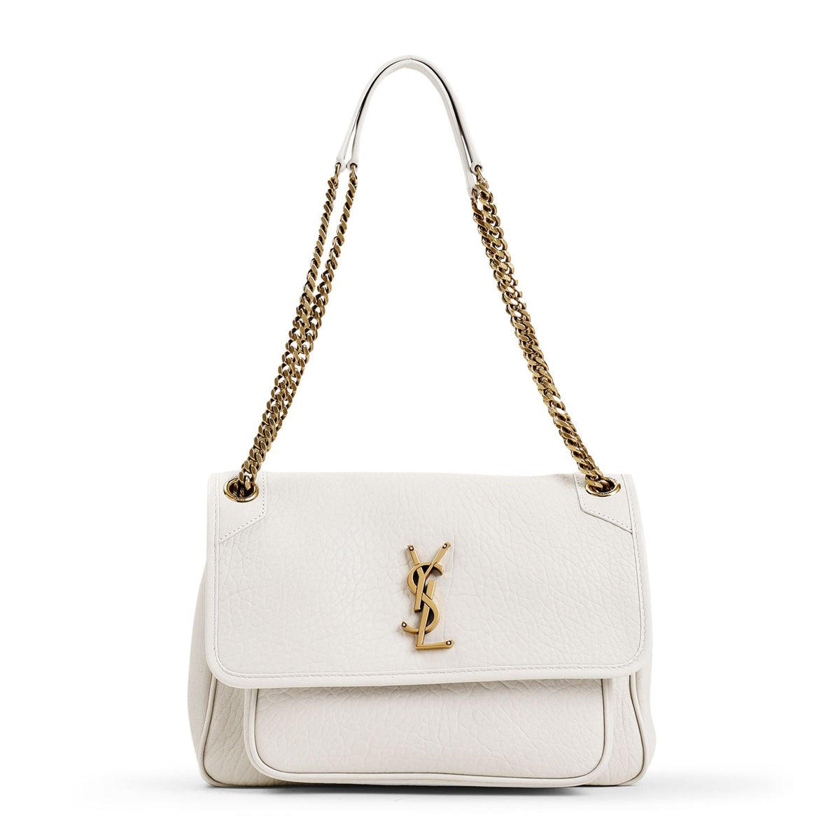 Saint Laurent Women's Niki Cream-Coloured Medium Bag in Yellow | 633178AACYT