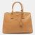 Natural Leather Extra Large Galleria Tote