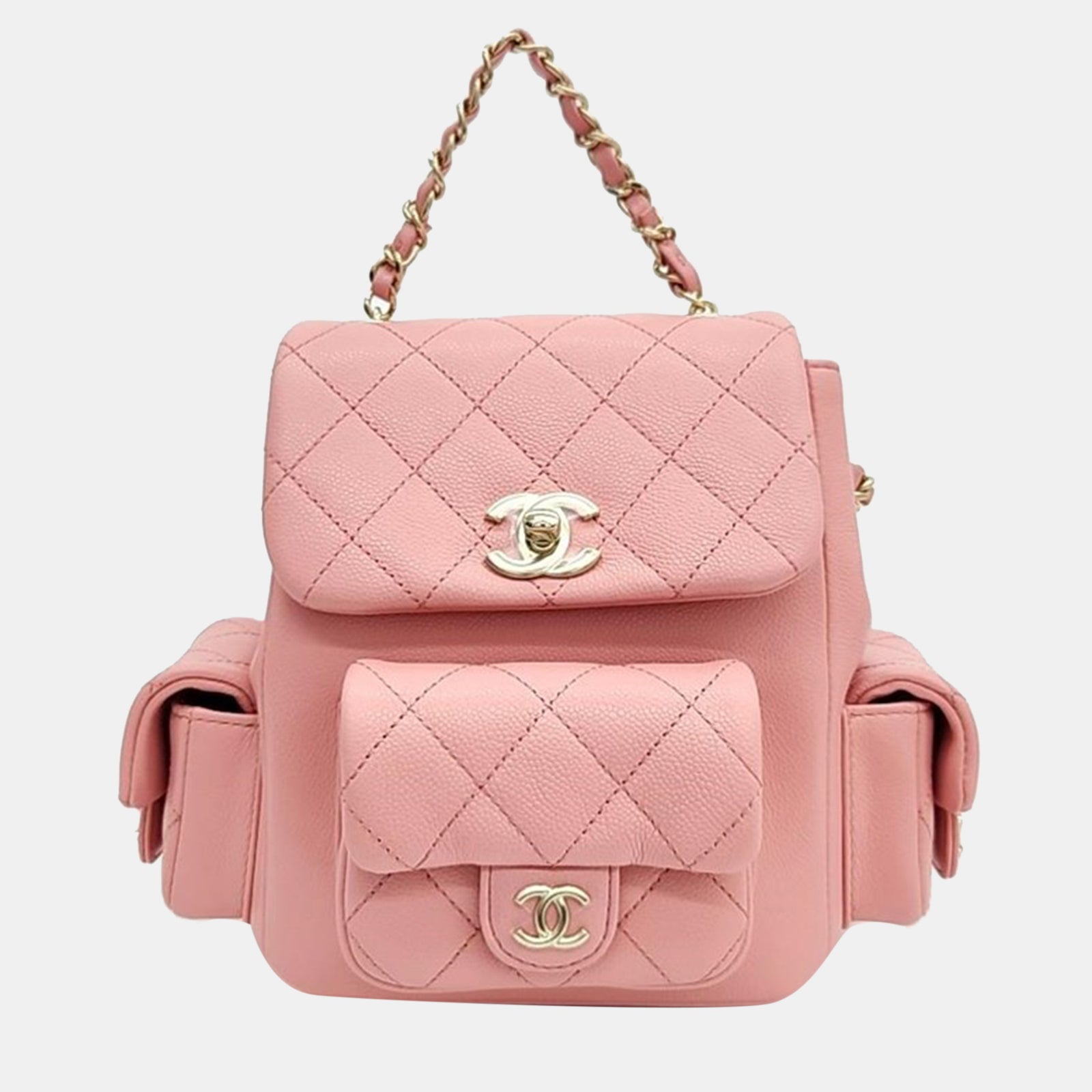 Chanel Caviar Pink Backpack