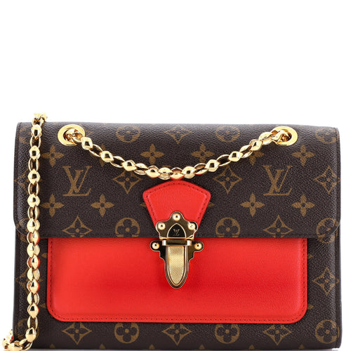 Victoire Handbag Monogram Canvas and Leather