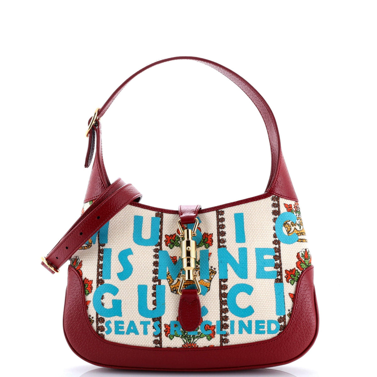 Gucci GUCCI 100 Jackie 1961 Hobo Limited Edition Canvas Small