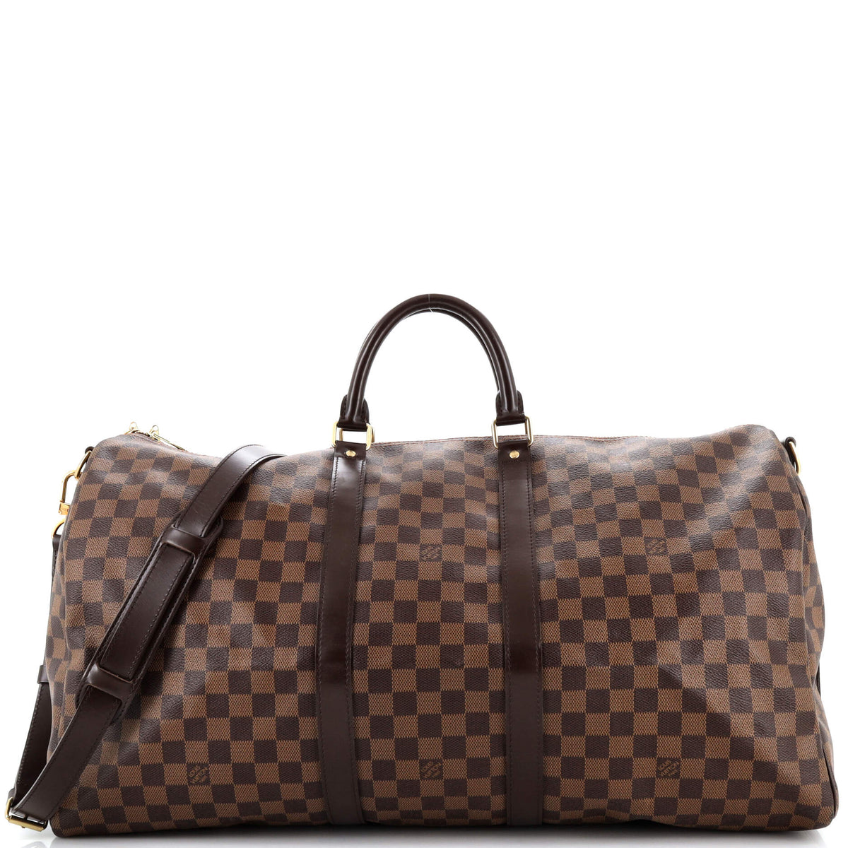 Louis Vuitton Keepall Bandouliere Bag Damier 55