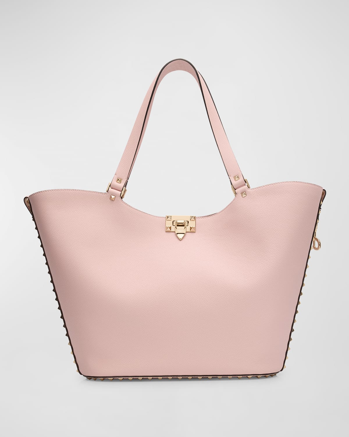 Valentino Small Rockstud Leather Tote Bag