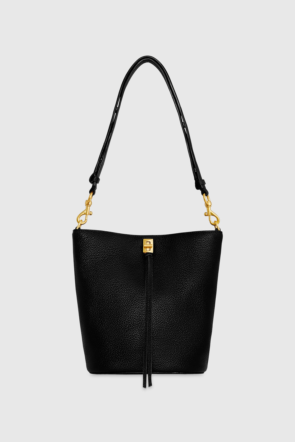 Rebecca Minkoff Darren Bucket Bag In Black