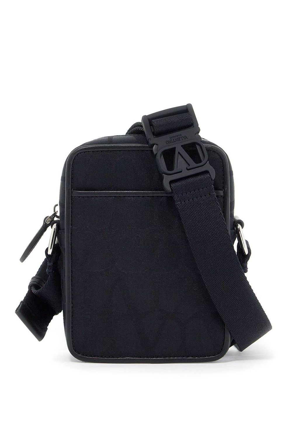 Valentino Garavani Men's Small Toile Iconographe Crossbody Bag in Blue | 5Y2B0C30CSH