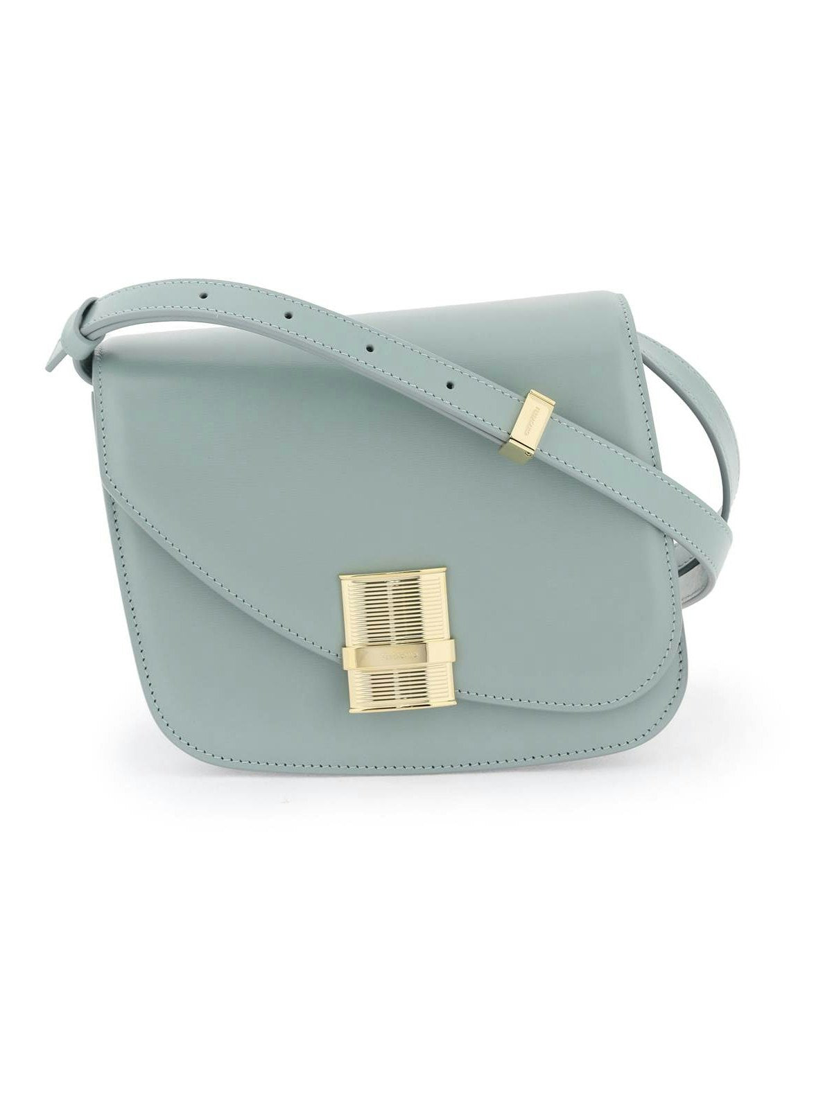 Ferragamo Women's Salvatore Fiamma Crossbody Bag (S) in Green | 2159710769387