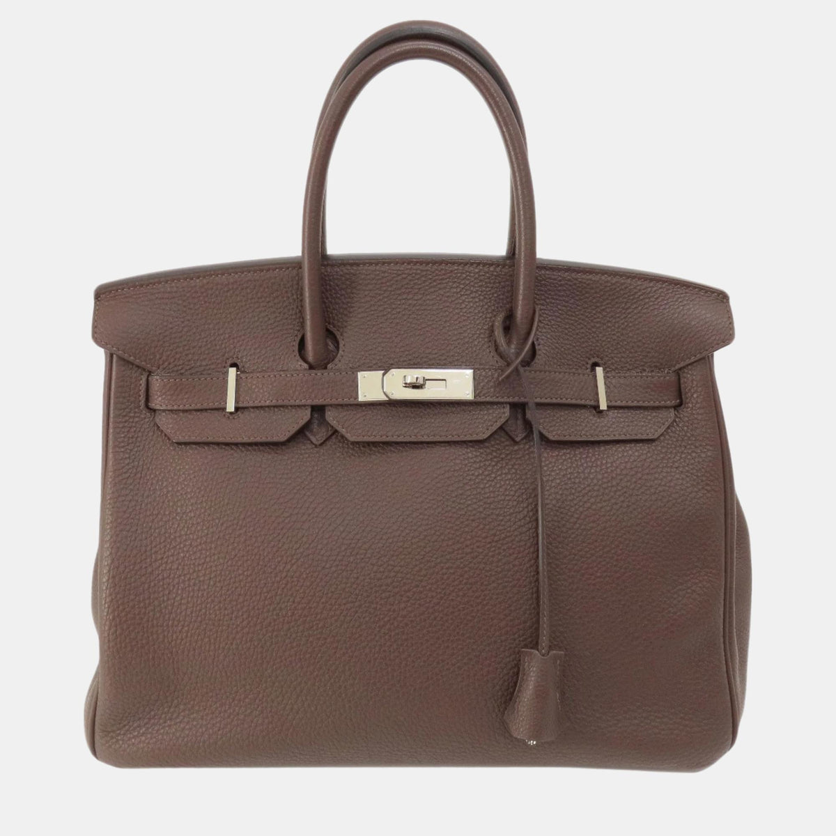 Hermès Dark Brown Togo Birkin 35 Handbag