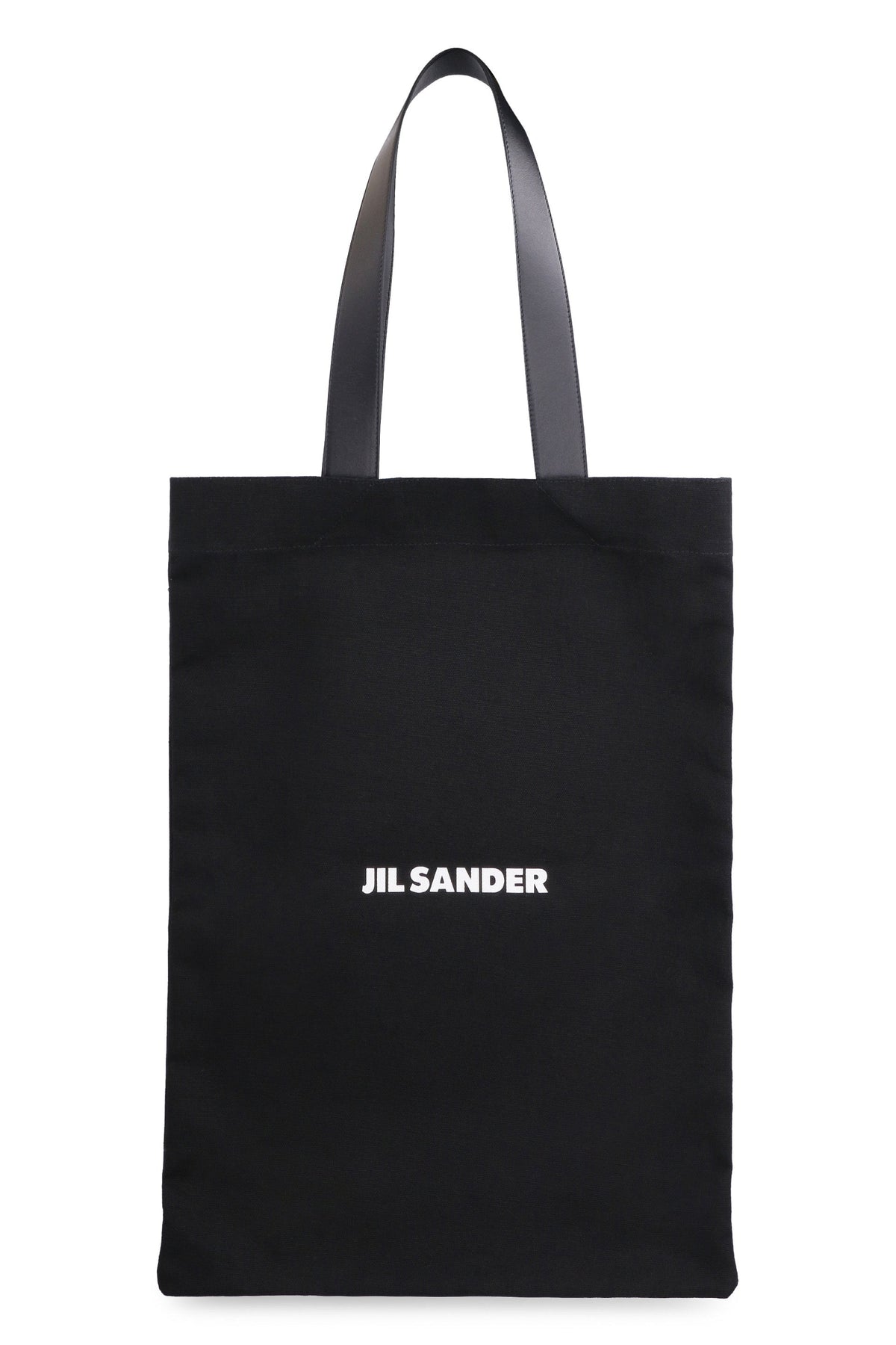 Jil Sander Women's Canvas Tote Bag in Black | J07WC0007P4863 Color 001