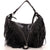 VERSACE Repeat Hobo Fringed Leather Large