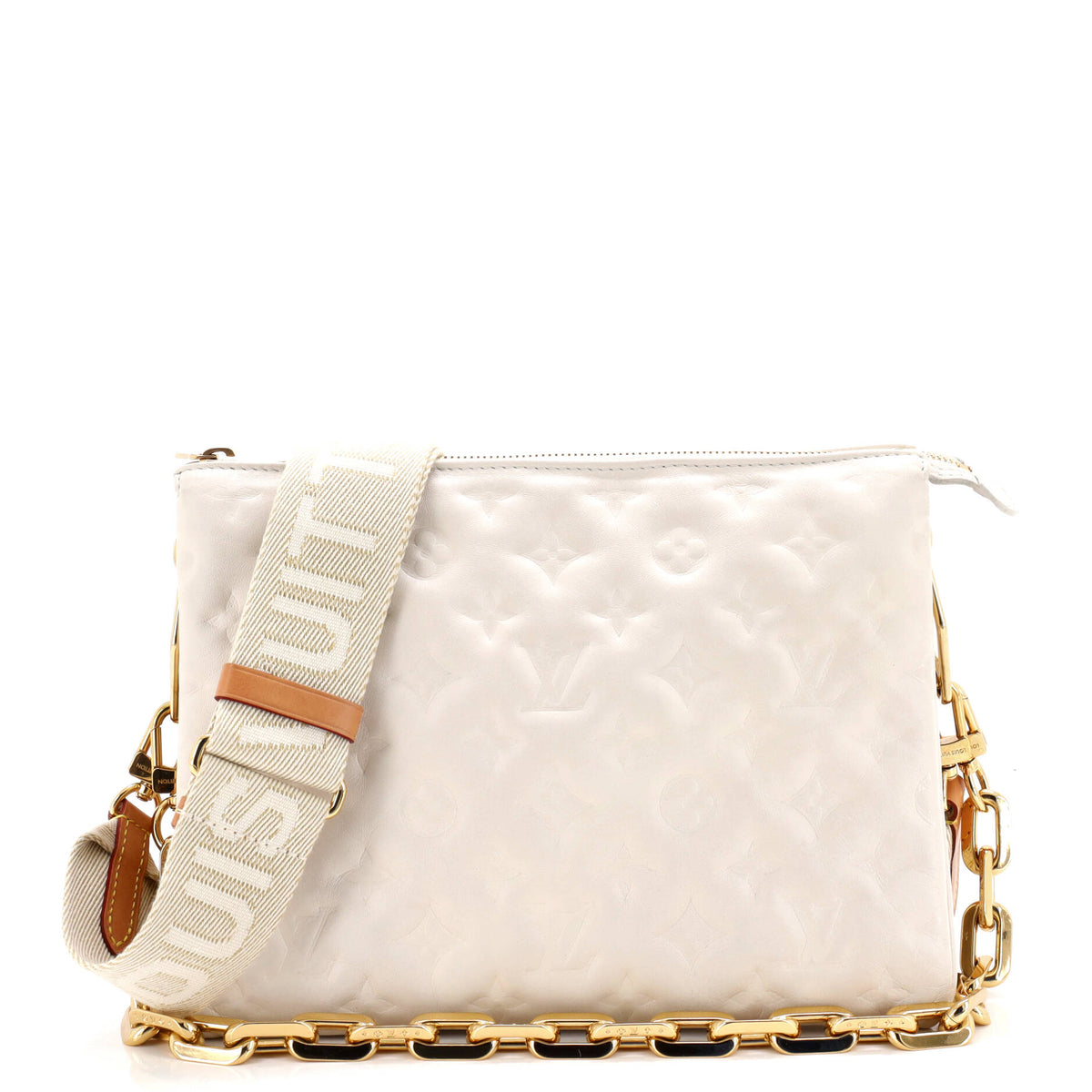 Louis Vuitton Coussin Bag Monogram Embossed Lambskin PM