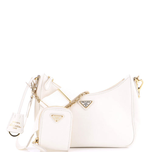 PRADA Re-Edition 2005 Shoulder Bag Saffiano Leather Small