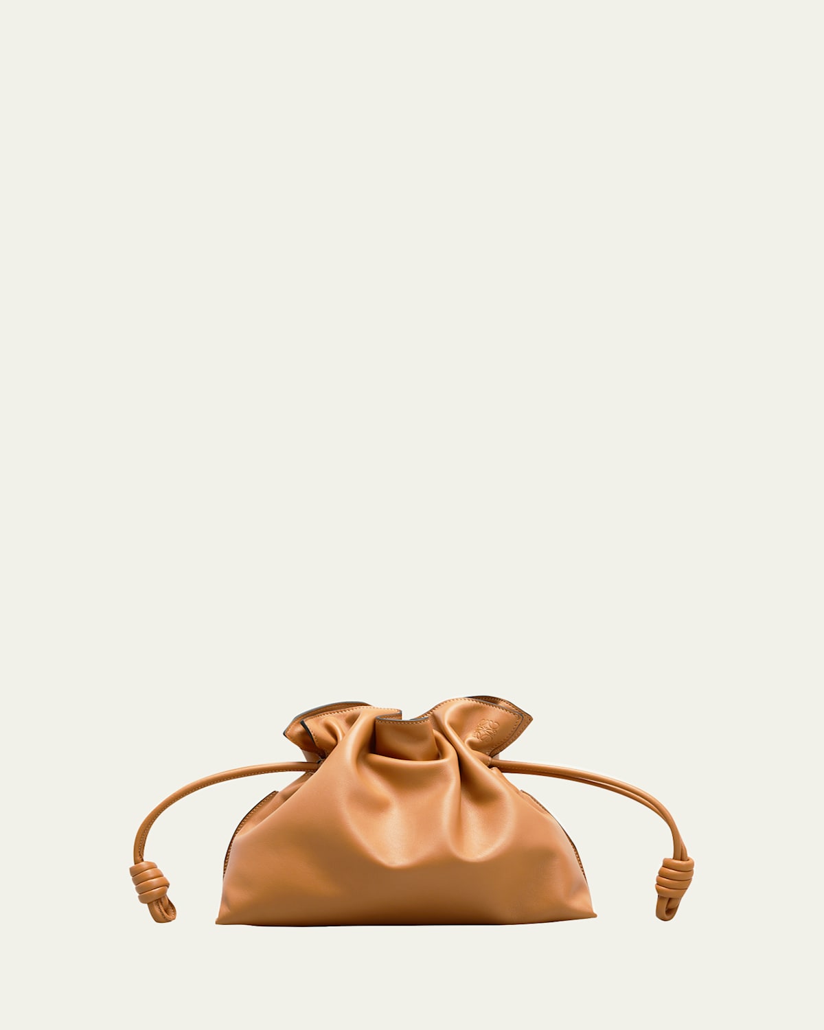 Boss Flamenco Clutch Bag in Napa Leather with Blind Embossed Anagram