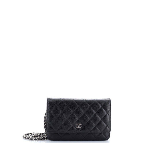 CHANEL Wallet on Chain Quilted Caviar