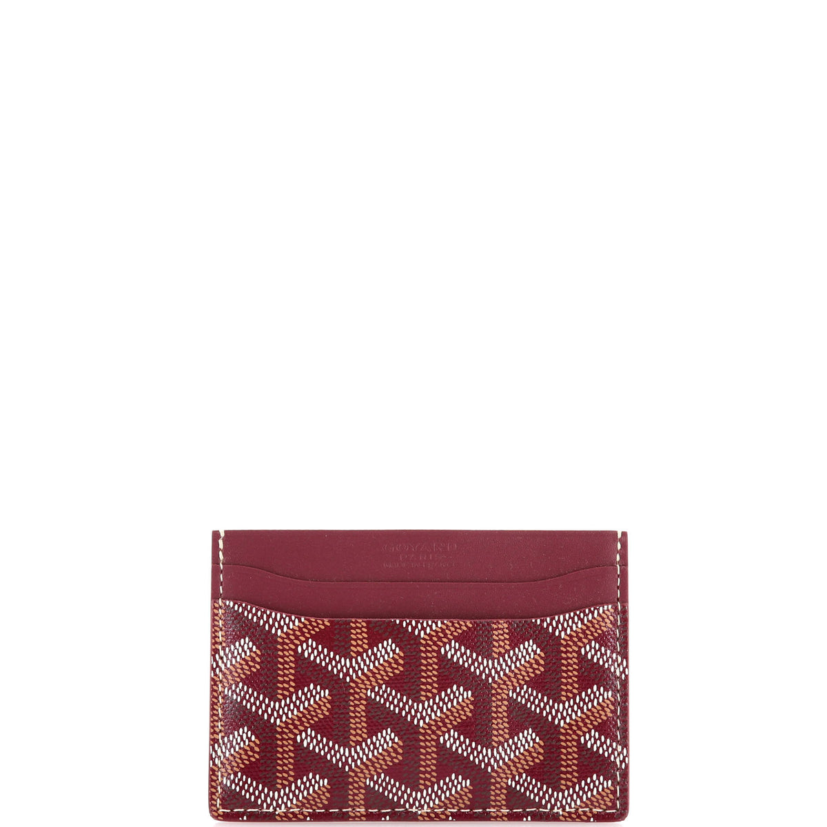 Goyard GOYARD Saint Sulpice Card Holder Coated Canvas