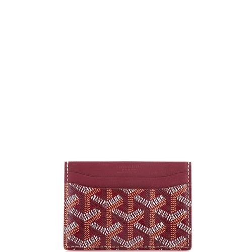 GOYARD Saint Sulpice Card Holder Coated Canvas