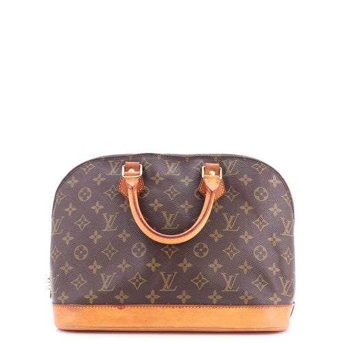 Vintage Alma Handbag Monogram Canvas PM