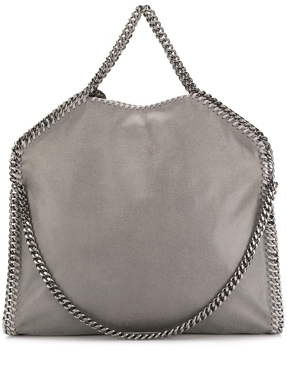 Stella Mccartney Women's Falabella Fold-Over Tote Bag in Grey | 234387W9132