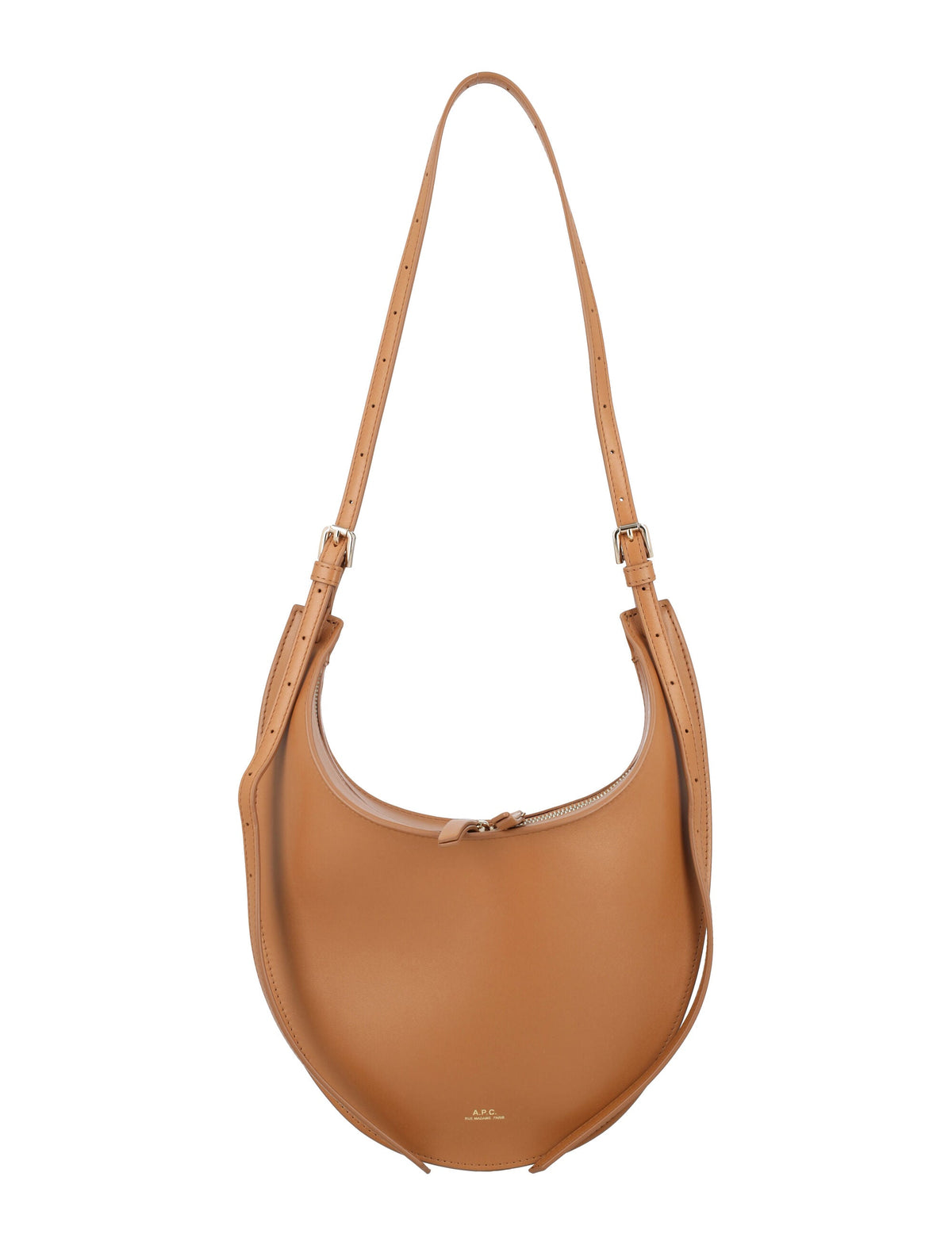 A.p.c. Women's Iris Small Bag in Caramel | 24AF61835PXBVT Color CAF