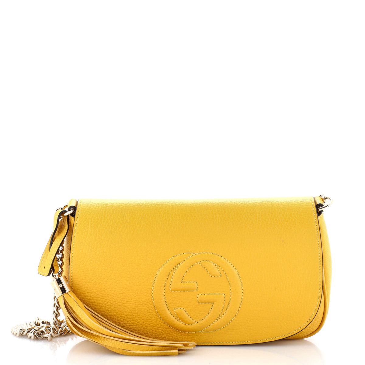 Gucci GUCCI Soho Chain Crossbody Bag (Outlet) Leather Medium