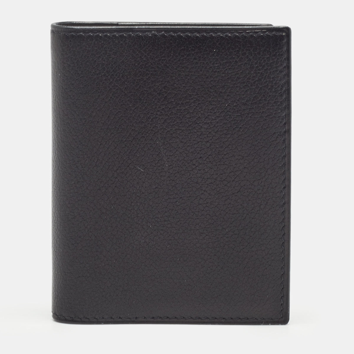 Hermès Hermès  Noir Evercolor Leather Simple Agenda Cover PM