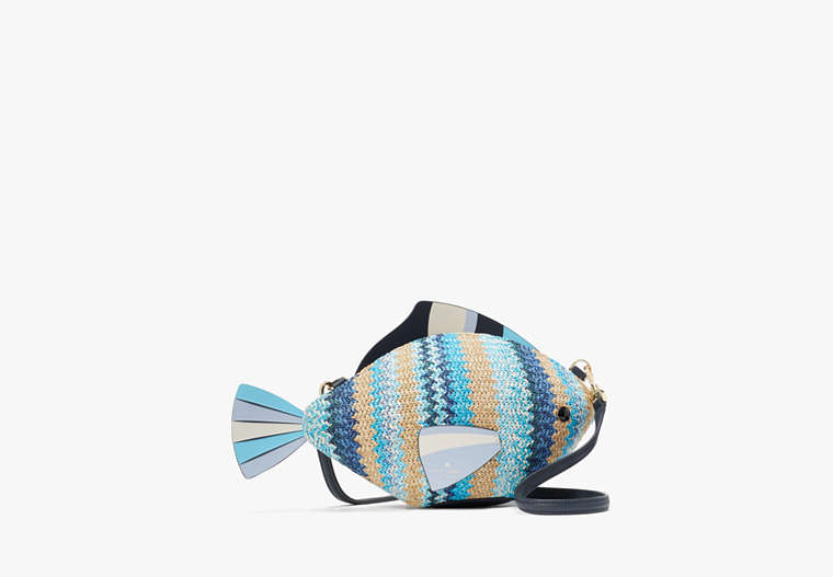 Kate Spade New York Umhängetasche „What A Catch“ mit 3D-Fischmotiv