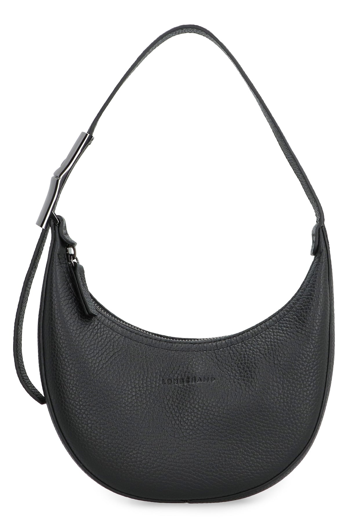 Longchamp Women's Le Roseau Essential S Hobo Bag in Black | 10217968 Color 001