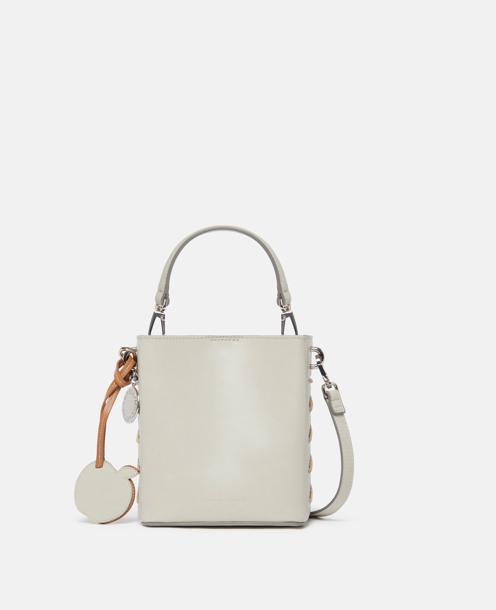 Stella McCartney Sac Seau Tissé Veuve Clicquot, Femme, Blanc Argile