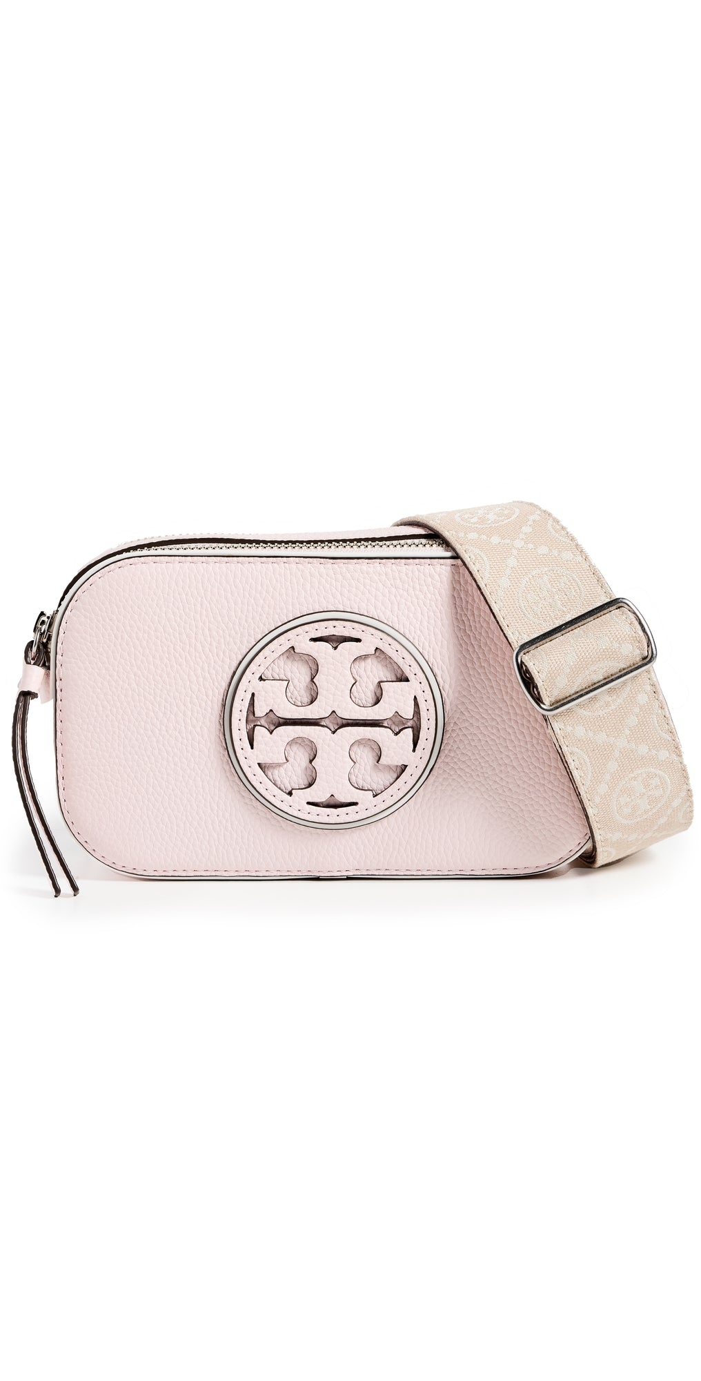 Tory Burch Miller Mini Crossbody Bag Pale Pink One Size