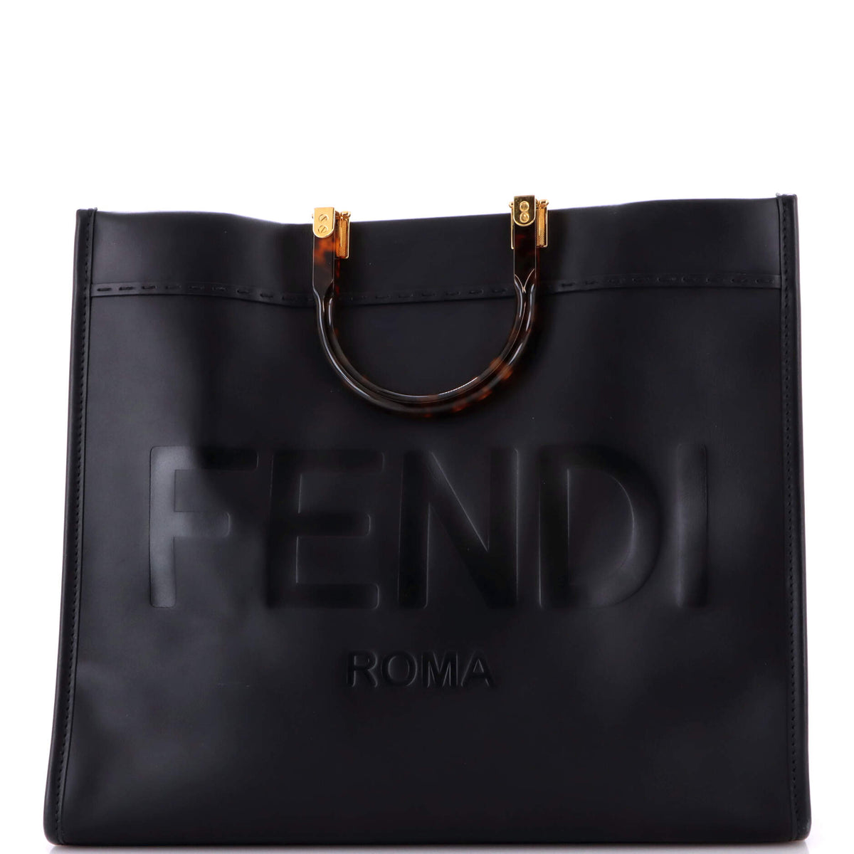 Fendi FENDI Sunshine Shopper Tote Leather Large