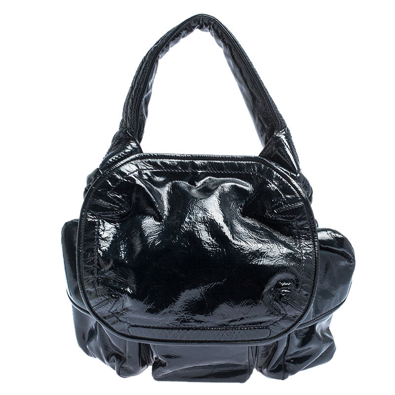 Givenchy Midnight Blue Patent Leather Hobo