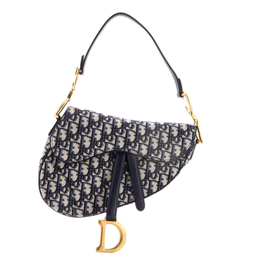 Saddle Handbag Oblique Canvas Medium