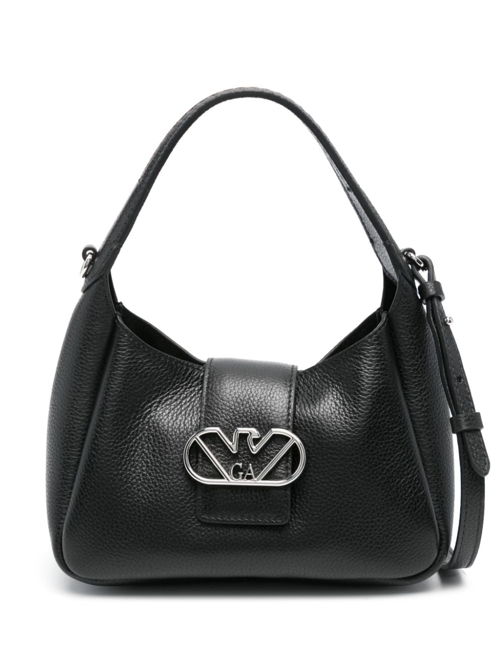 Emporio Armani Women's Small Leather Crossbody Bag in Black | Size UNI | Y3E235YWQ9X80001