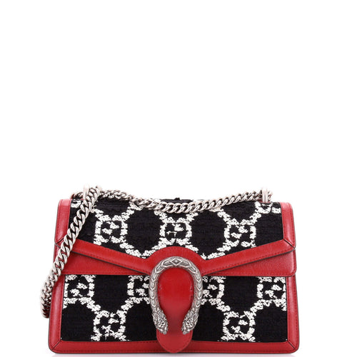 GUCCI Dionysus Bag GG Tweed Small
