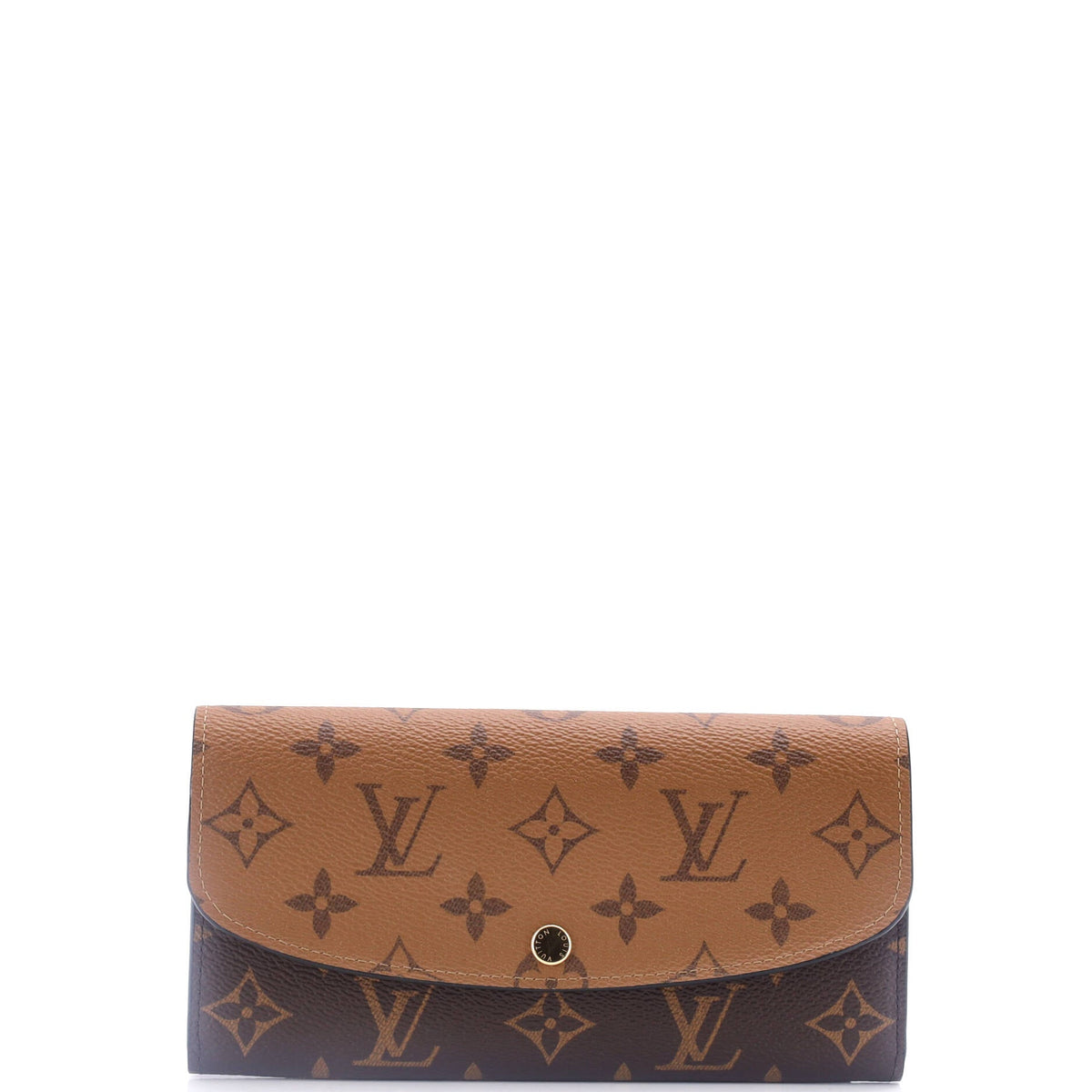 Louis Vuitton Emilie Wallet Reverse Monogram Canvas
