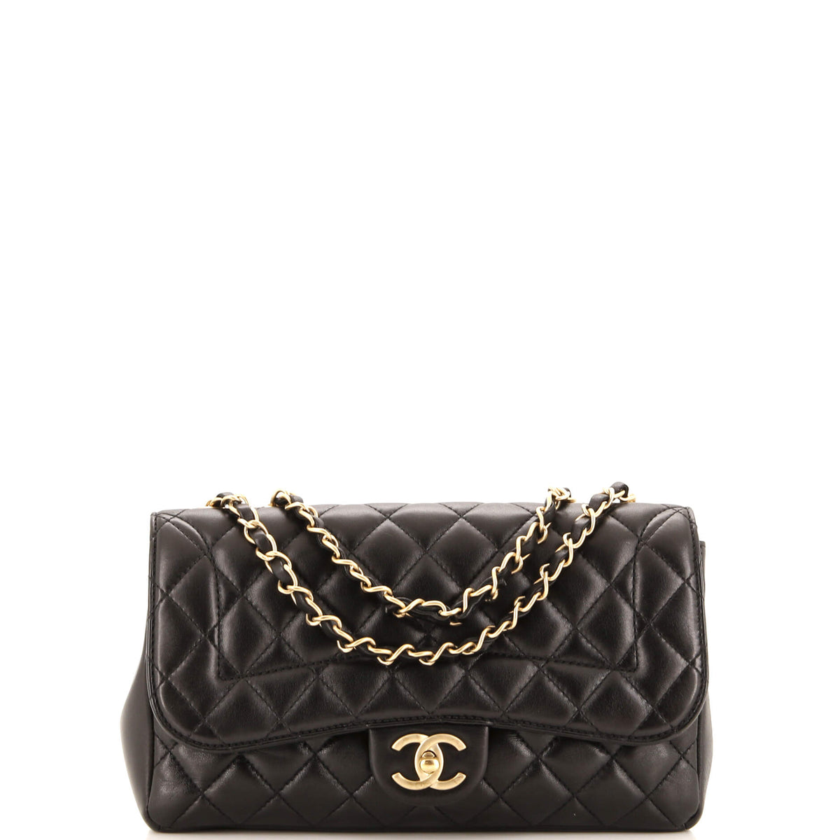 Chanel CHANEL Mademoiselle Chic Flap Bag Quilted Lambskin Medium