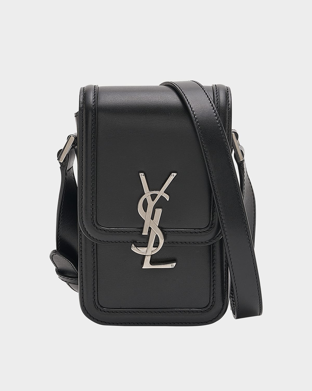 Saint Laurent Men's YSL Solferino Phone Case Bag