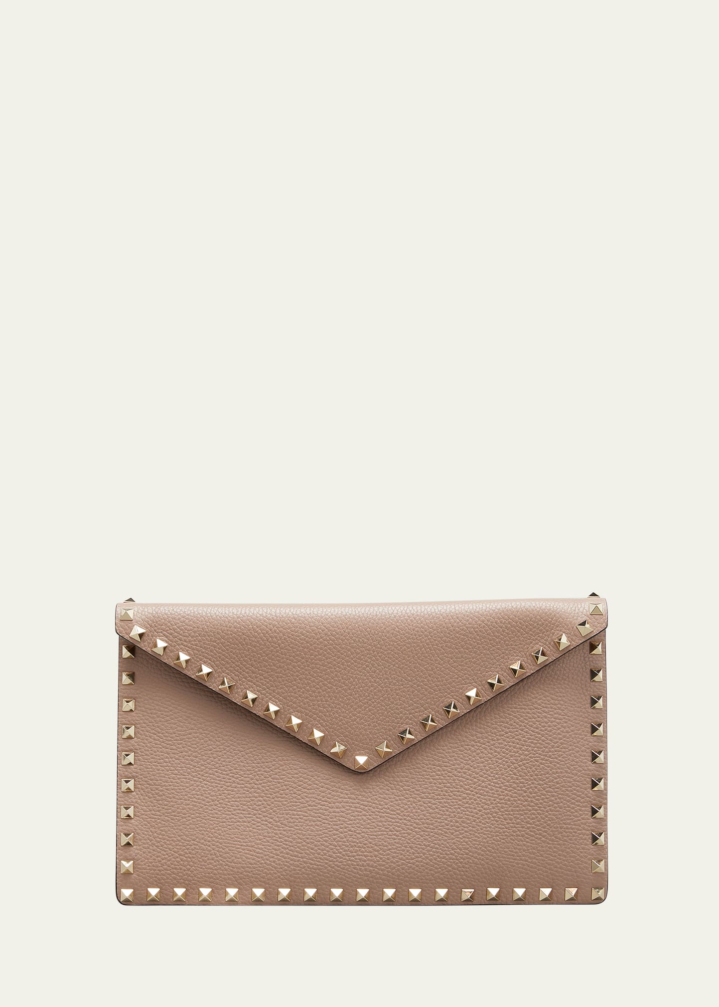 Valentino Große Clutch „Rockstud“ im Umschlagdesign