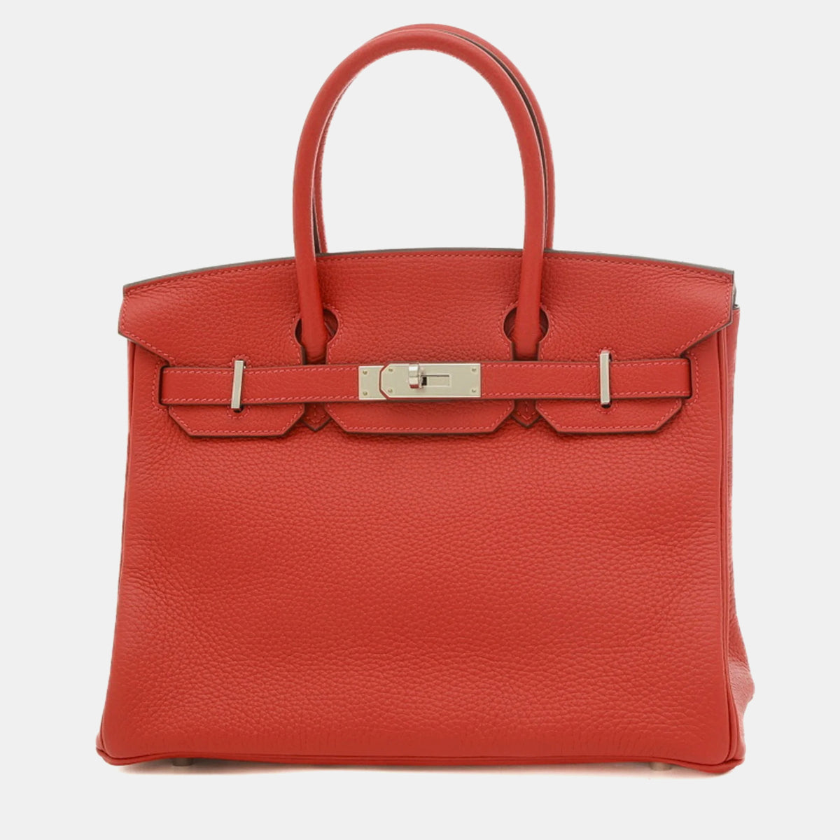 Hermès Rouge Kazak Togo Birkin 30 Handbag