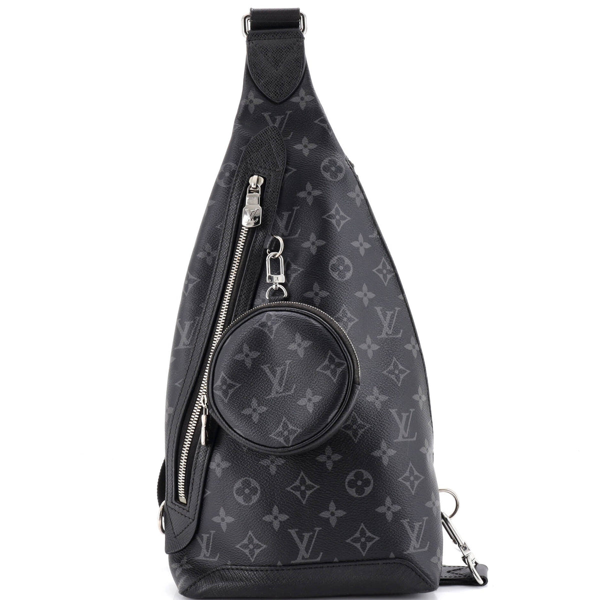 Louis Vuitton Duo Sling Bag Monogram Eclipse Canvas