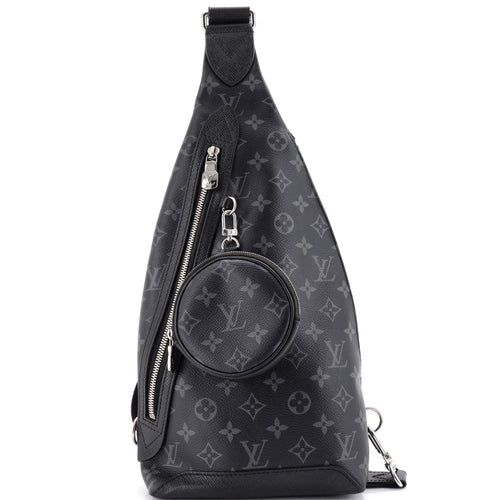 Duo Sling Bag Monogram Eclipse Canvas