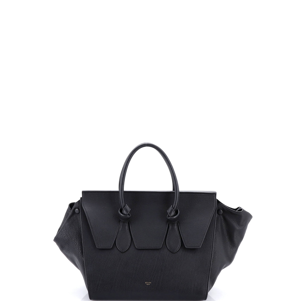 Celine CELINE Tie Knot Tote Grainy Leather Small