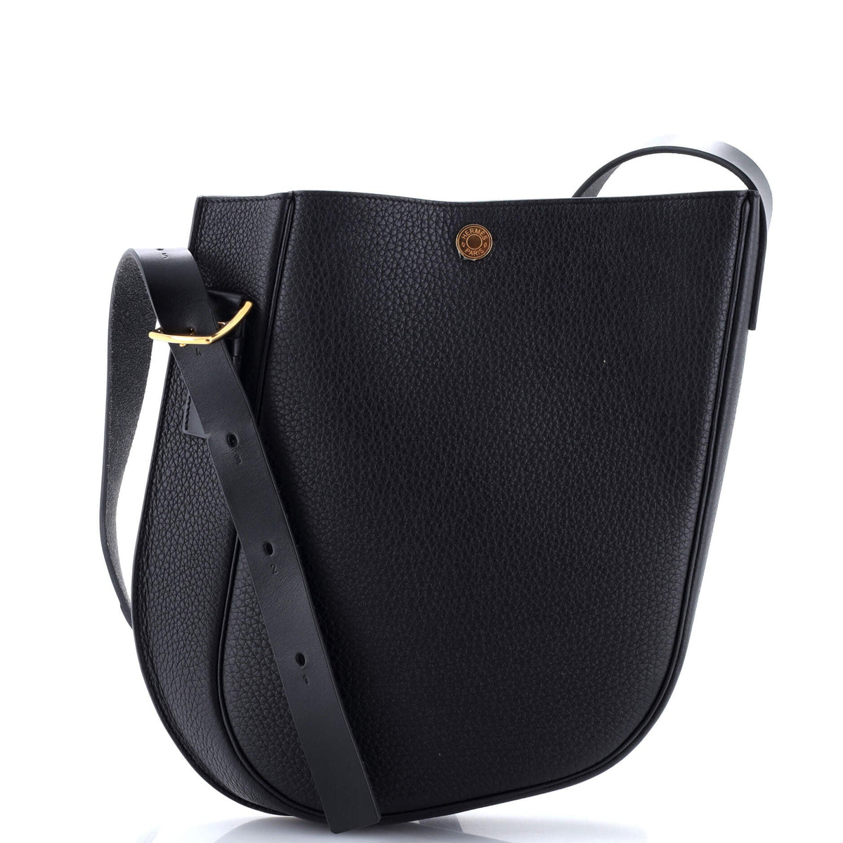 Herm?s Perspective Cavaliere Bag Togo and Vache Hunter 28