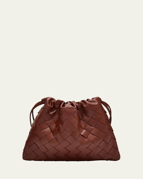 Small Leather Pouch Crossbody Bag