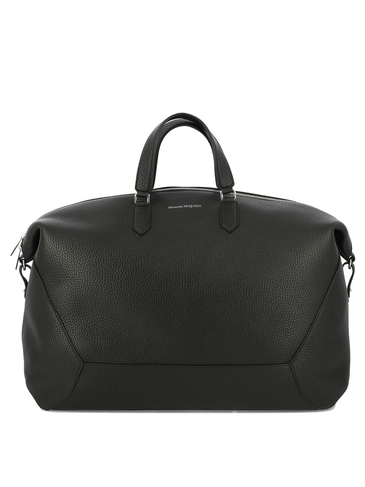Alexander Mcqueen Men's Leather Big Bag in Black | 7581431AAP01000